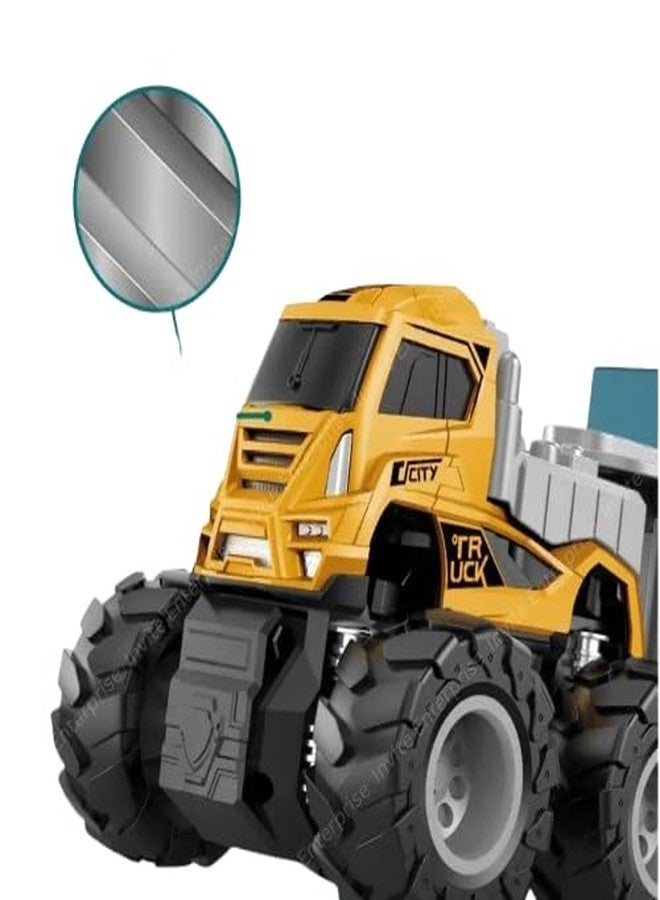 SELLFUN Metal Toys Alloy Diecast Truck Set, Miniature Holiday This diecast Truck Set Makes an Excellent Gift Choice Car Model - Image 4