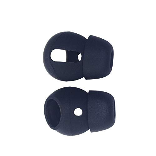 Yutoner 5 Pairs AirPods Ear Tips Anti-Slip Silicone Earbuds Cover Compatible with Apple AirPods 2 & AirPods or EarPods-【Not Fit in The Charging Case】 (Black) - Image 3