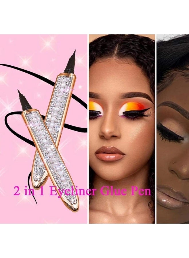 Black Liquid Eyeliner - Water Proof Ultra Matte Long Lasting Slim Jet - Black Eye Liner - 100% Intense Black - Smooth Easy Application Pen Liner - Image 5