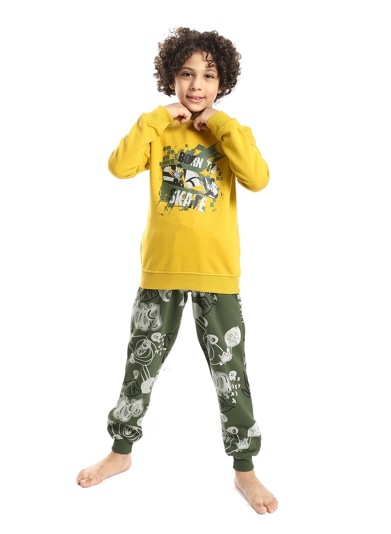 REDCOTTON Boys' Winter Pajama Set - Image 1