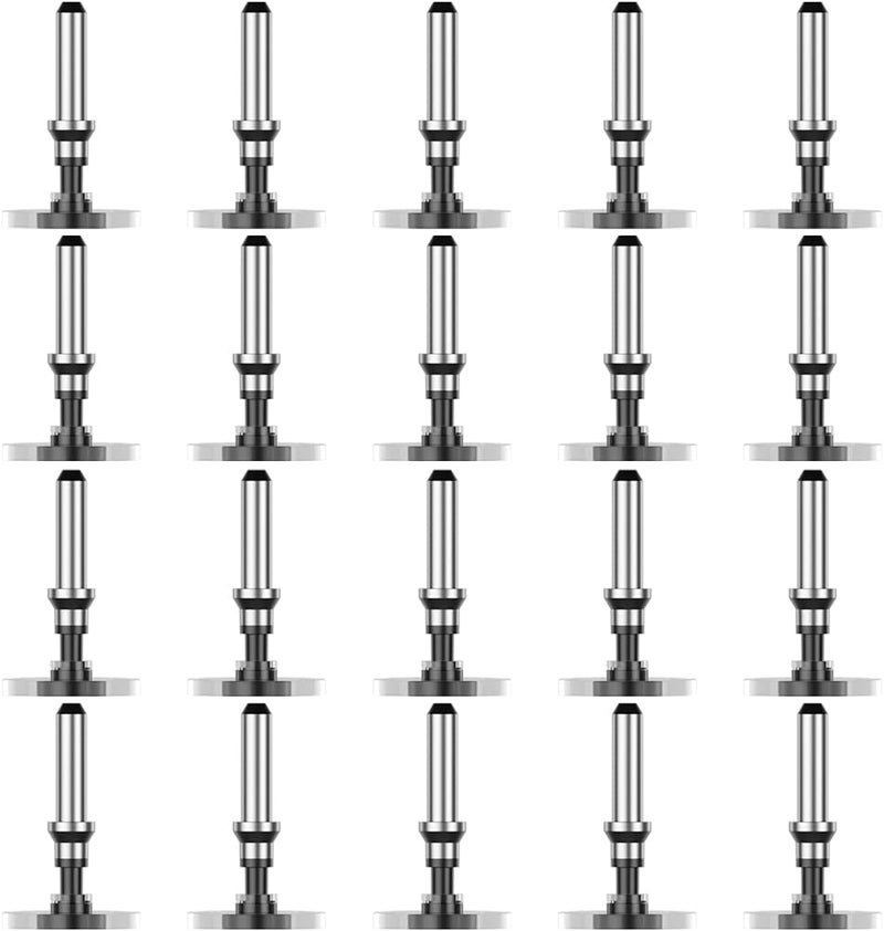 DanziX 20 Pieces Universal Stylus Replacement Disc Tips, Universal Stylus Tips Round Shape Stylist Replacement Tips for Touch Screen Devices - Image 1