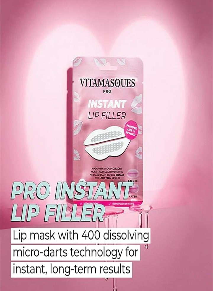 Instant Lip Plumper for plump lips in 30 minutes - Contains Vegan Collagen, Multi-Molecular Hyaluronic Acid and 400 Dissolvable Micro-Darts Technology for instant, long-lasting results (Pack of 3) - Image 5