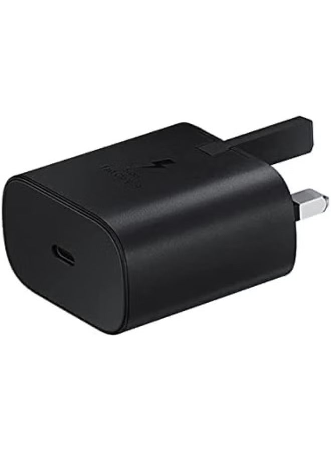 شوبي Samsung UK Travel Adaptor (45W with USB type C Cable) Black