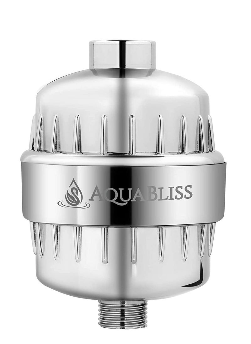 AquaBliss AquaBliss High Output Revitalizing Shower Filter - Reduces Dry Itchy Skin, Dandruff, Eczema, and Dramatically Improves The Condition of Your Skin, Hair and Nails - Chrome (SF100)  - Image 1