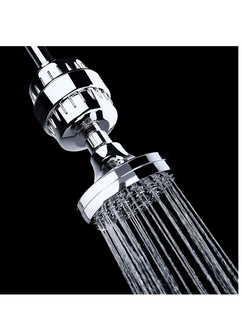 AquaBliss AquaBliss High Output Revitalizing Shower Filter - Reduces Dry Itchy Skin, Dandruff, Eczema, and Dramatically Improves The Condition of Your Skin, Hair and Nails - Chrome (SF100)  - Image 4