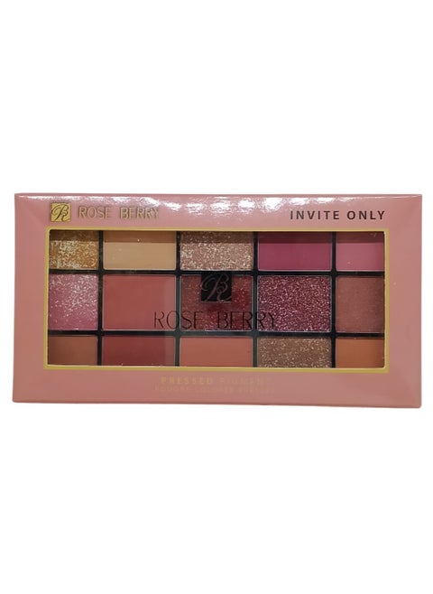 Pressed Pigment Eyeshadow Palette multicolour