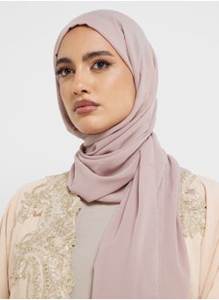 hayas closet Embroidered Abaya with Sheila  - Image 4