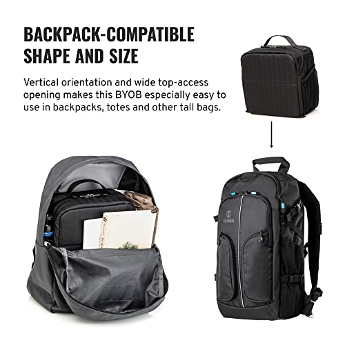 Tenba BYOB 9 DSLR Backpack Insert - Turns any bag into a camera bag for DSLR and Mirrorless cameras and lenses – Blue (636-623) - Image 4