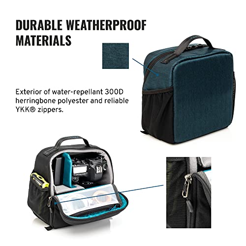 Tenba BYOB 9 DSLR Backpack Insert - Turns any bag into a camera bag for DSLR and Mirrorless cameras and lenses – Blue (636-623) - Image 5