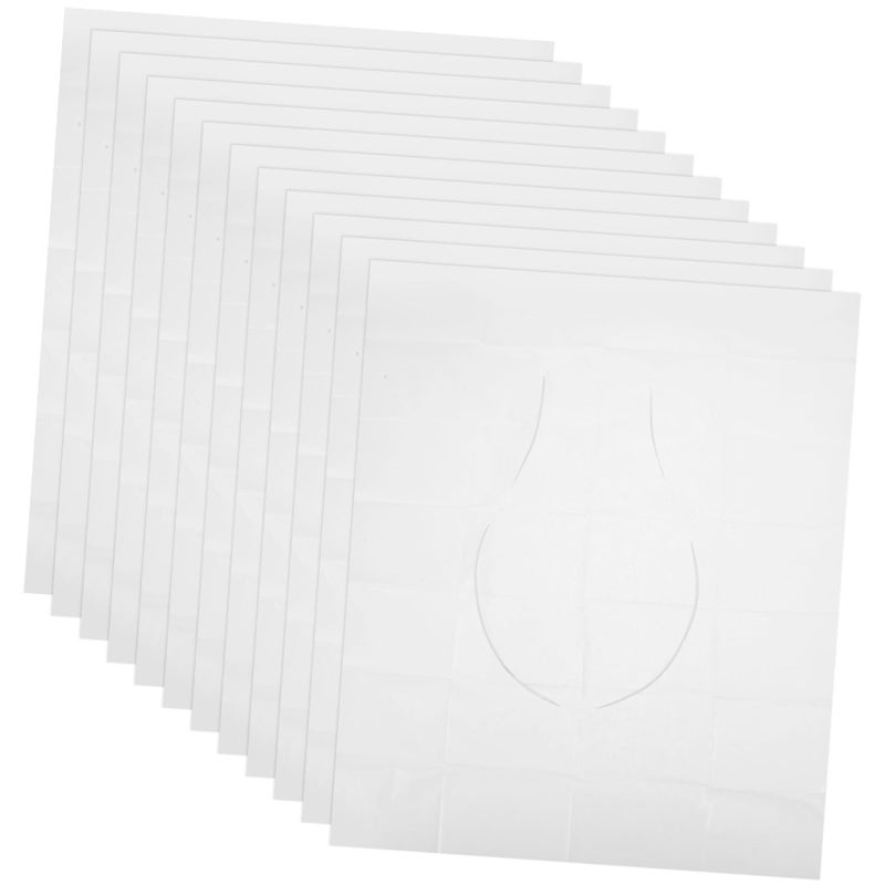 Water Soluble Disposable Toilet Seat Covers 5 Pack Eco Friendly Wood Pulp For Travel - Image 2
