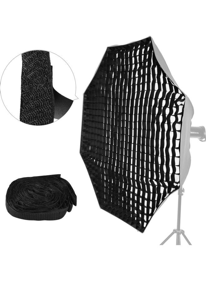 Photography Octagon Soft Box Grid Black/White - Image 4