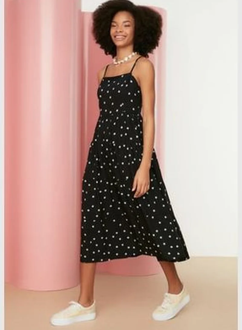 trendyol Black Strap Dress