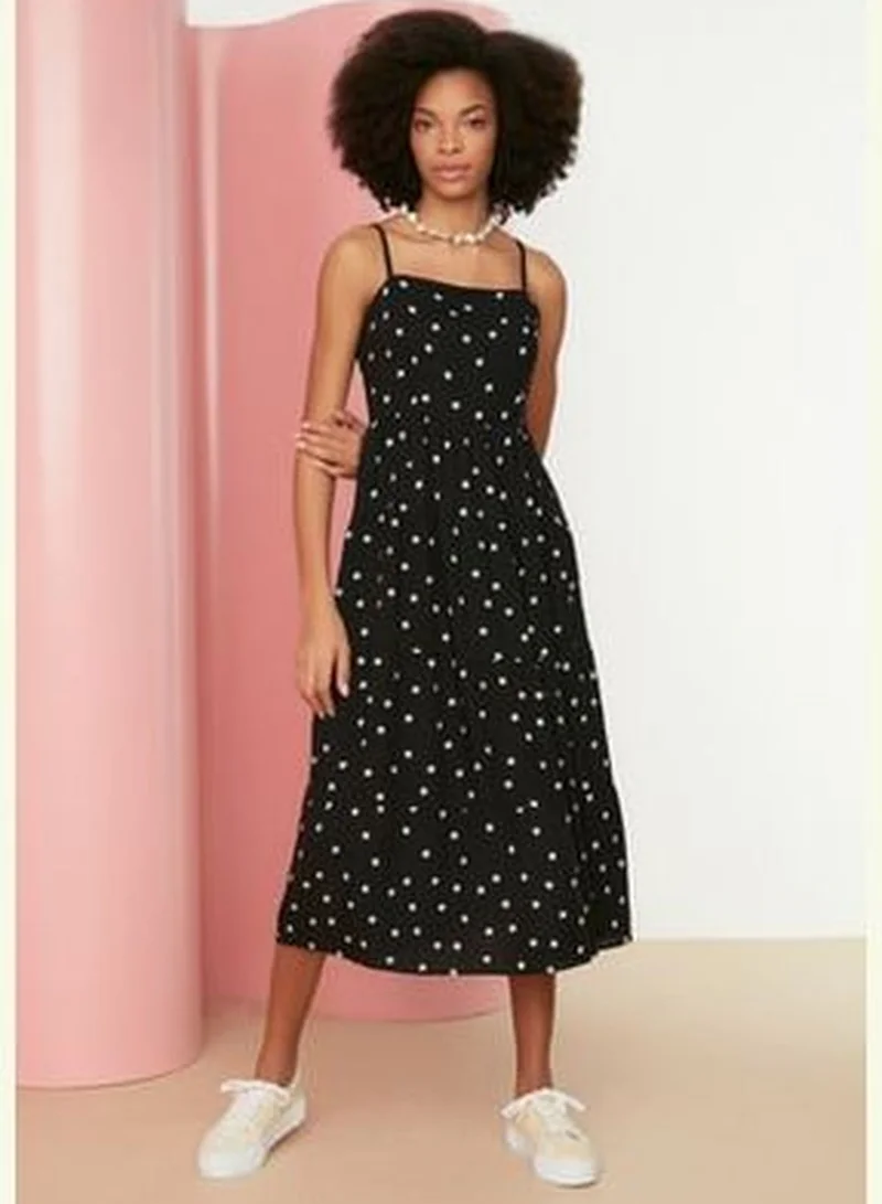 trendyol Black Strap Dress