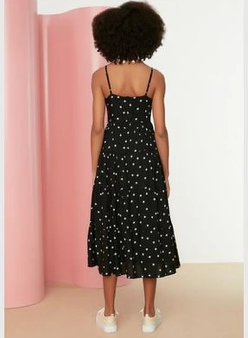 trendyol Black Strap Dress