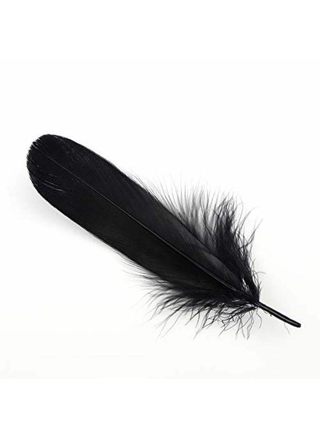 Sowder Natural Goose Feathers Clothing Accessories Pack of 100(black) - Image 4