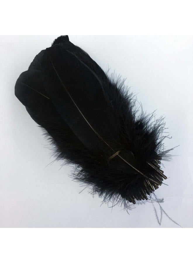 Sowder Natural Goose Feathers Clothing Accessories Pack of 100(black) - Image 2