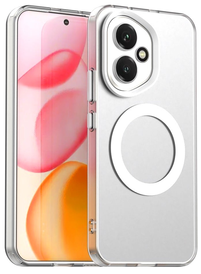 Fankalo Magnetic Phone Case for Honor 400 5G,Supports Wireless Charging, TPU Shockproof Phone Cover,Anti-Slip,No Yellowing - Image 1