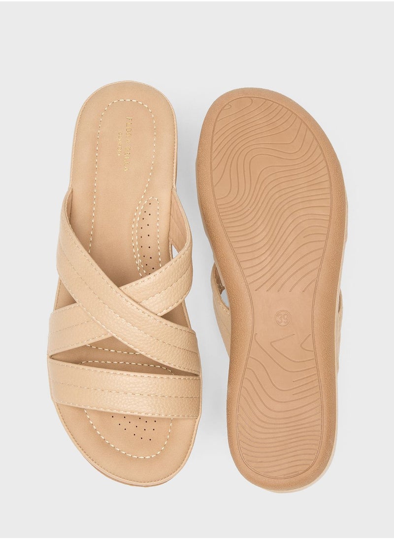 shoexpress - Multi Strap Wedge Sandals - Image 1