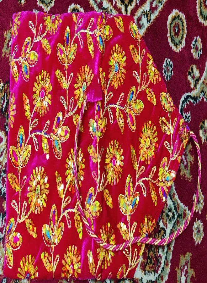 cnFaClu Holy Book Cover for Quran, Geeta, ramayan Bible,guru Granth sahab/Pink - Image 4