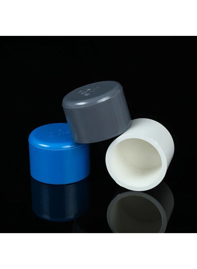 DN20 PVC Pipe Cap Plug Leakproof End Fitting For Plumbing HVAC 5PCS White - Image 4