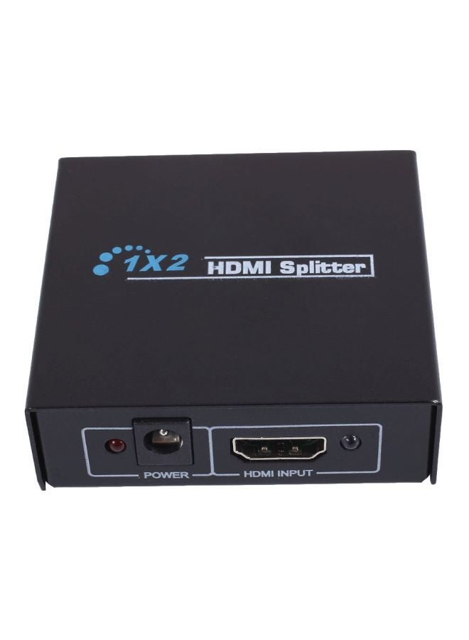 إسكدنيا موزع HDMI بمنفذين لجهاز بلايستيشن 3 أسود - Image 1