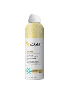 MyChelle Dermaceuticals Ychelle Dermaceuticals Sun Shield Clear Spray Spf 30 (6 Fl Oz) Zinc Sunscreen Spray With Bentonite Clay And Jojoba Balances Oil Levels And Conditions Skin Water Resistant For 80 Minutes  - Image 2