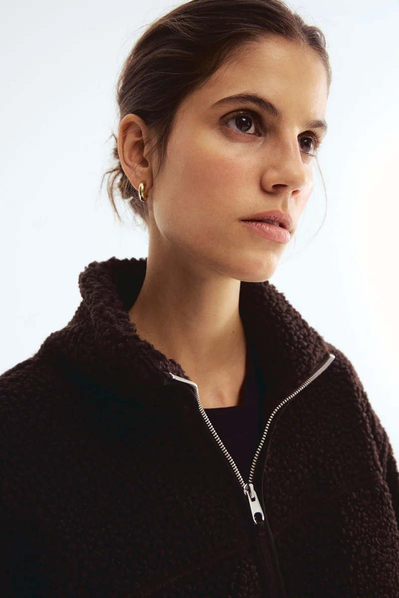 H&M MAMA Before &amp; After Babywearing teddy jacket