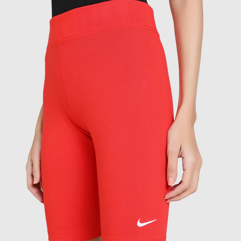 Nike Women's Sportswear Essential Mid-Rise Biker Shorts