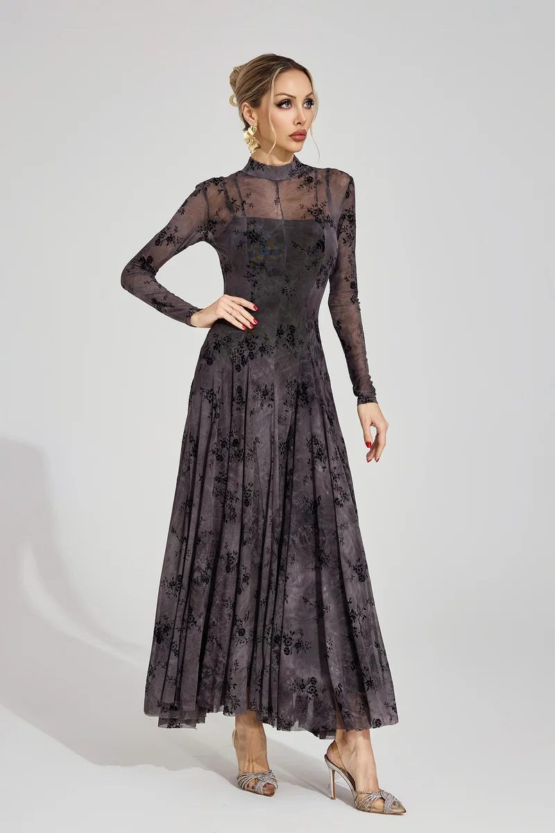 Catchall Black Bronwen Floral Maxi Dress for Women | Best Price UAE