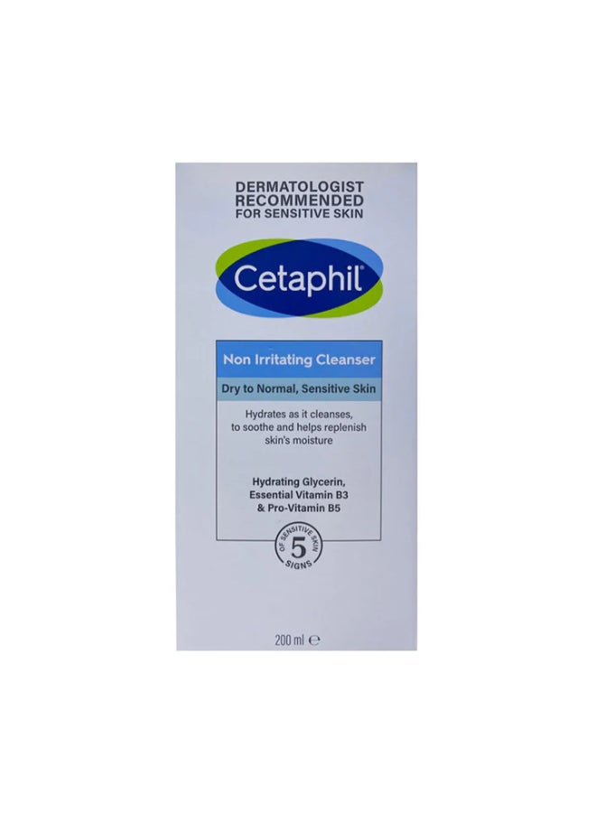 Cetaphil Non Irritating Cleanser 200ml - Image 1