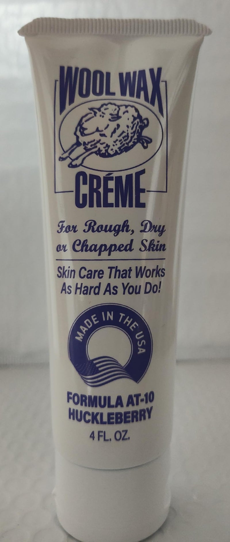 Wool Wax Creme Skin Care Formula SMI 4 oz Huckleberry