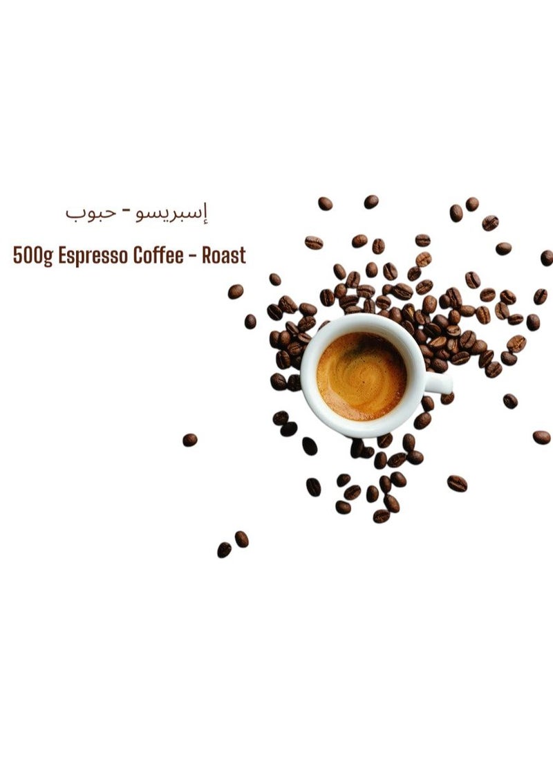esb coffee - The Morgan Coffee ESPRESSO WHOLE COFFEE BEANS - 500g - Image 1