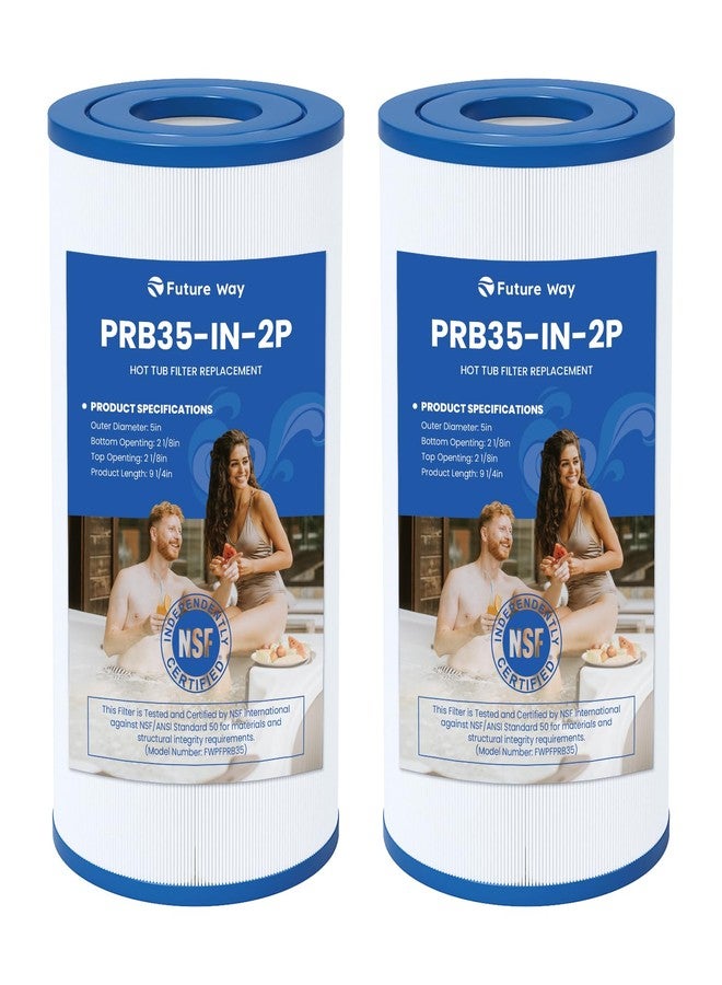 Future Way Pool Spa Filter Compatible with Pleatco PRB35-IN, Unicel C-4335, Guardian 409-219, 2 Packs - Image 1