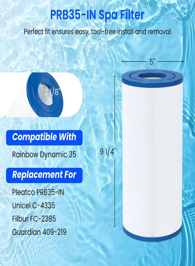 Future Way Pool Spa Filter Compatible with Pleatco PRB35-IN, Unicel C-4335, Guardian 409-219, 2 Packs - Image 2