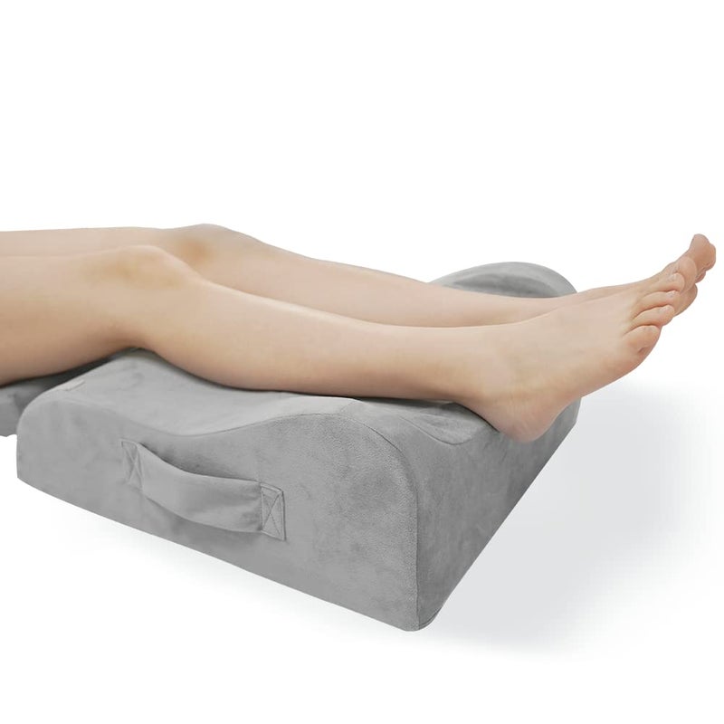 LightEase Memory Foam Leg, Knee, Ankle Foot Support and Elevation Pillow for Surgery Recovery - Image 1