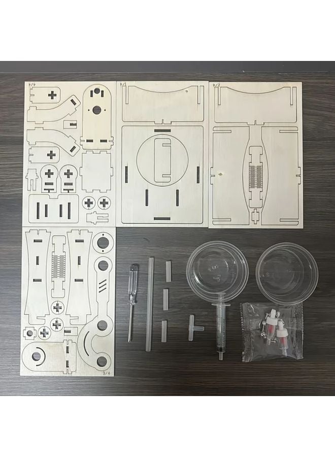 Manual Water Pump And Well Pressure Science Experiment Kit 1 Set Educational Craft - Image 1