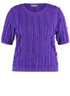 Fringe Short Sleeved Sweater - pzsku/ZDD0C1DF2D509A7A6CC2BZ/45/_/1733906777/459713b1-c1d3-41c7-a407-6fab06863004