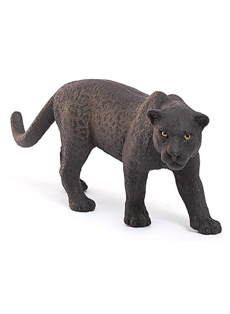 Realistic Black Panther Model - Jungle Animal Model for Kids, Durable Toy for Fun and Imaginative Adventures, Great Gift for Kids Ages 3+ - Image 2