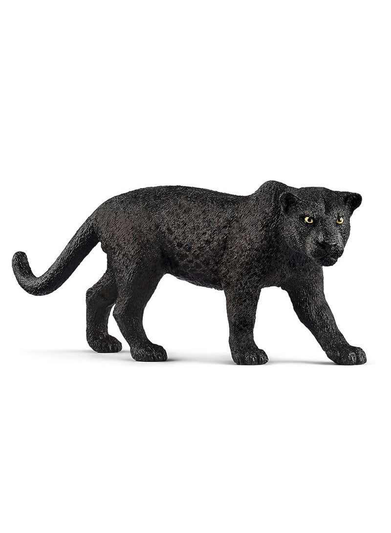 Realistic Black Panther Model - Jungle Animal Model for Kids, Durable Toy for Fun and Imaginative Adventures, Great Gift for Kids Ages 3+ - Image 1