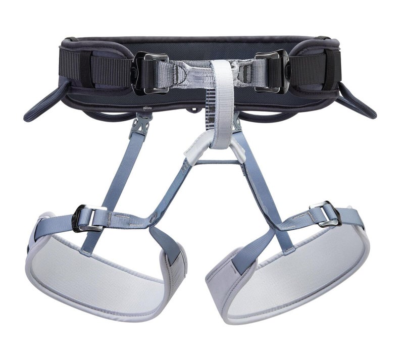 Petzl Corax Comfortable And Fully Adjustable Harness For Gym And Outdoor Climbing  Dual Buckle Waist  1  Dark Gray - Image 1