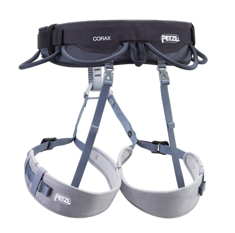 Petzl Corax Comfortable And Fully Adjustable Harness For Gym And Outdoor Climbing  Dual Buckle Waist  1  Dark Gray - Image 2