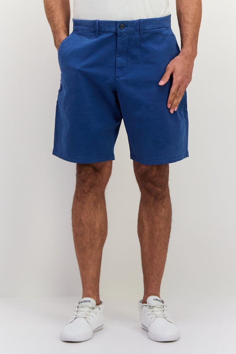 GAP شورتات تشينو سادة للرجال بطول 10 إنش، أزرق - Image 1