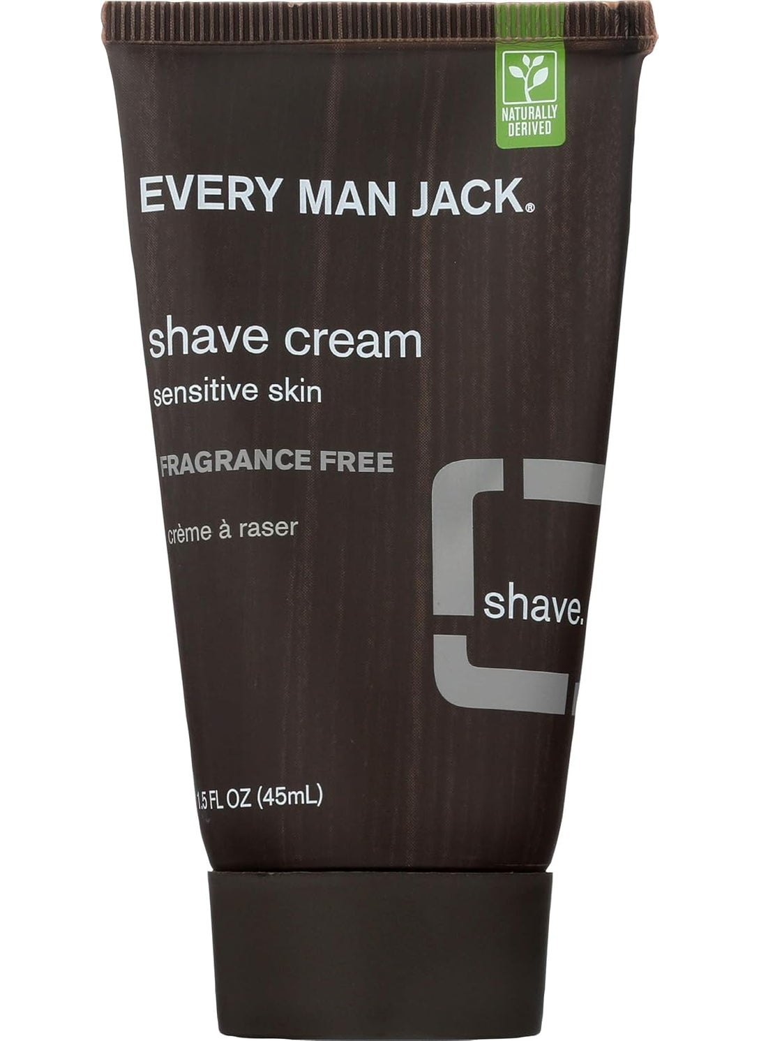 Every Man Jack - Every Man Jack Cream Shave Unscented 15 Fl Oz - Image 1