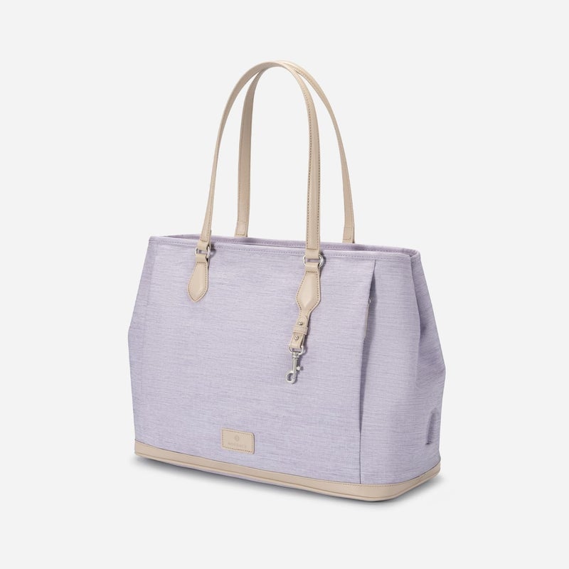 Nordace Siena Pro Tote Grande - Spacious 15 Inch Laptop Work Tote Bag for Everyday & Travel (Light Purple) - Image 2