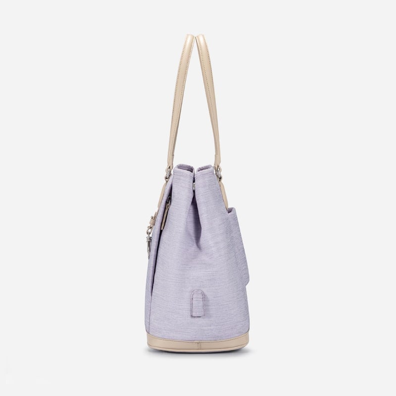 Nordace Siena Pro Tote Grande - Spacious 15 Inch Laptop Work Tote Bag for Everyday & Travel (Light Purple) - Image 5