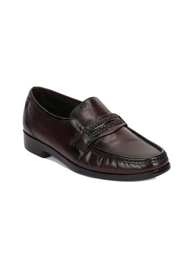 Florsheim Men's Wine Brown Work Flat Genuine Leather Slip-On Shoes - 7 UK - pzsku/ZDD0CA54FBC72E526213DZ/45/_/1741329857/f941c9f8-63be-4b42-89ce-4ff2c7f83367