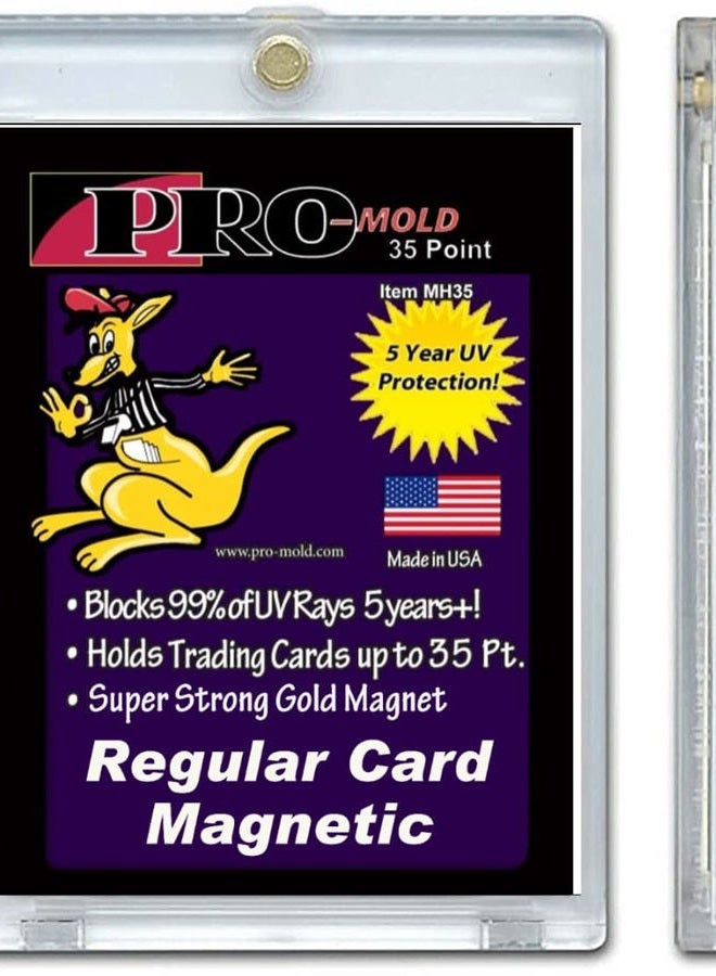 Pro-Mold BCW Box(25) Pro-Mold 35pt. Magnetic One Touch Card Holders UV Safe #MH35 - Image 1