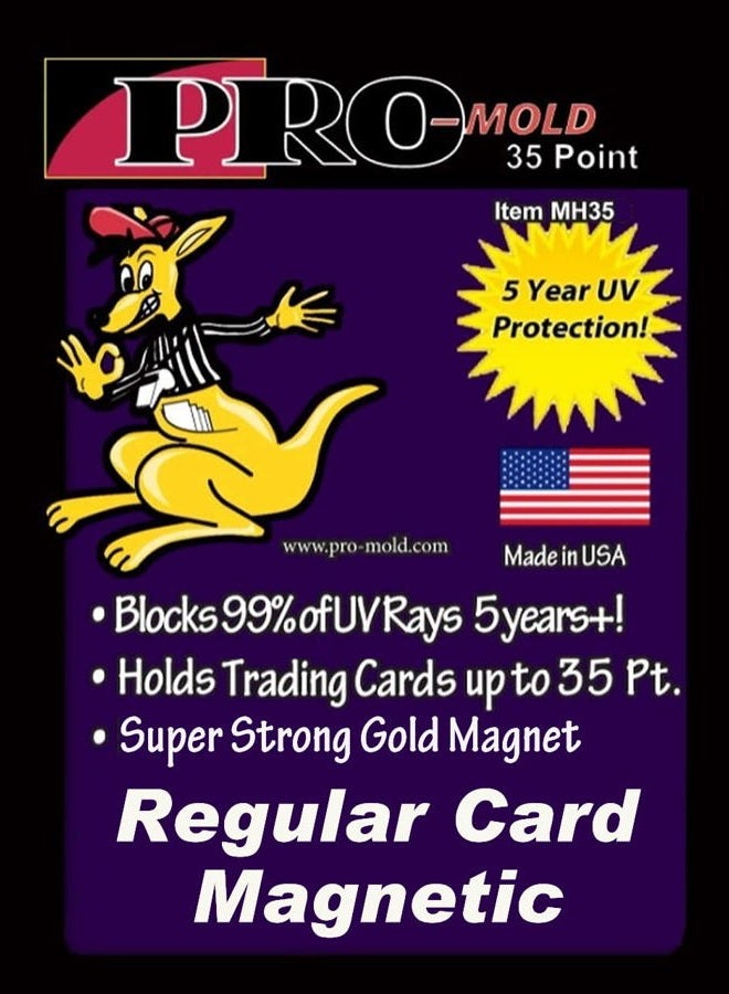 Pro-Mold BCW Box(25) Pro-Mold 35pt. Magnetic One Touch Card Holders UV Safe #MH35 - Image 3