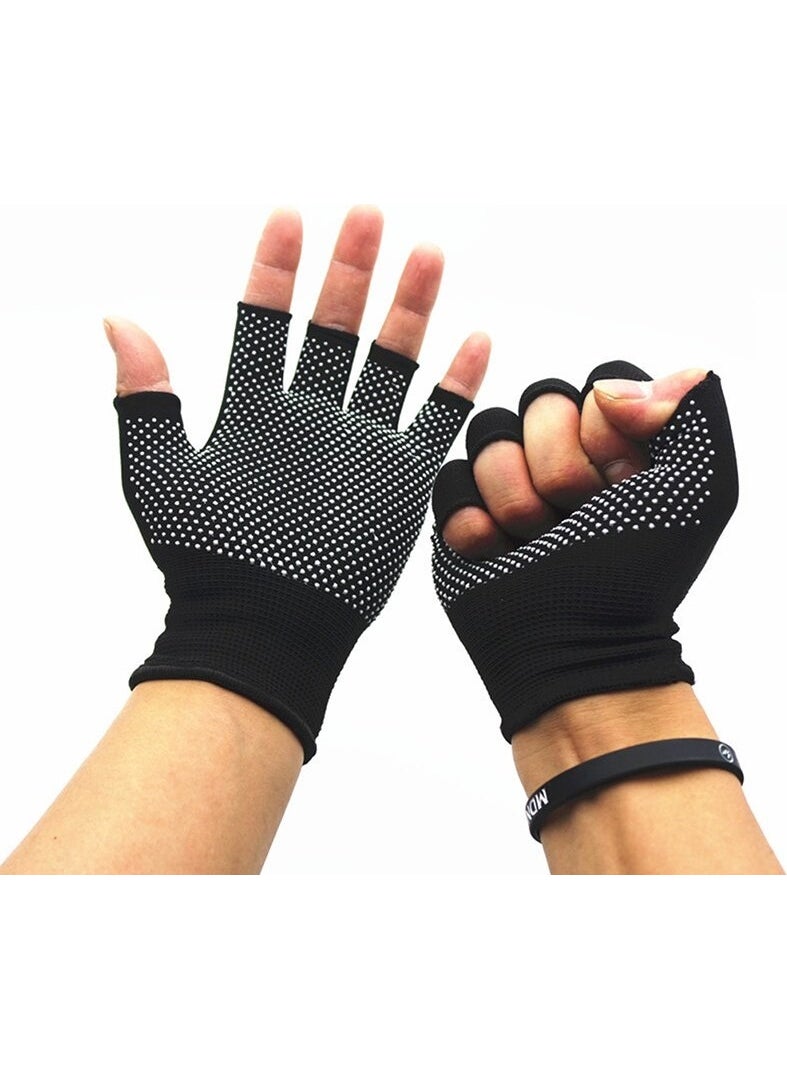 Jewval Yoga Gloves Women Yoga Plates Non-Slip Gloves Non-Slip Surface Gloves Sports Yoga About  - Image 4
