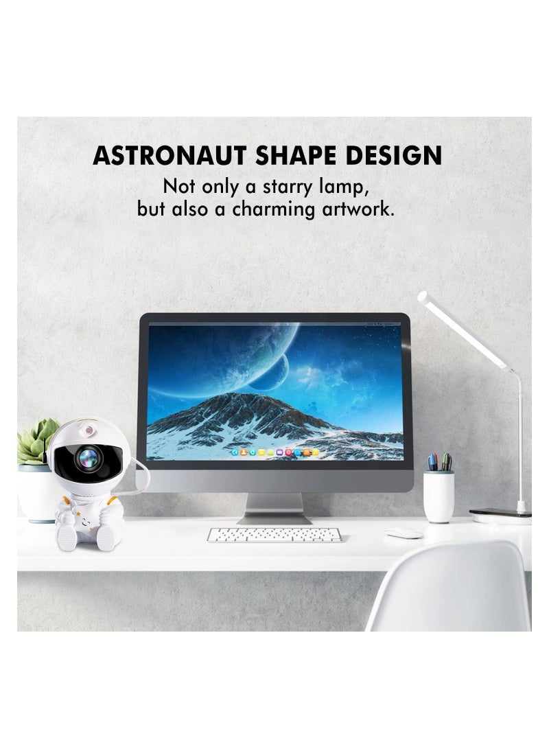 Astronaut Star Projector, Kids Night Light, Nebula Projector Light. Galaxy Bedroom Projector, Adult Playroom/Home Theater/Ceiling/Room Decoration - Image 3